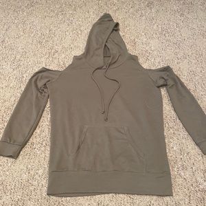 Cold Shoulder Hoodie